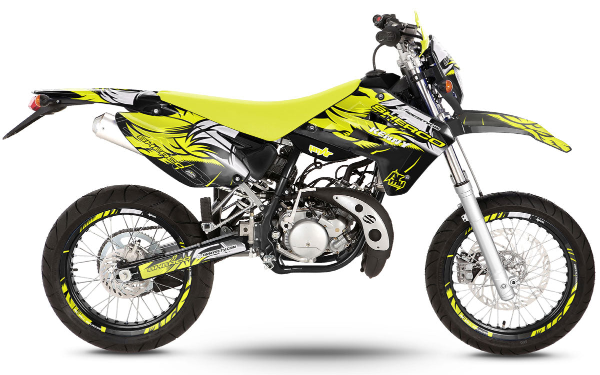 Dekor kit 50cc Sherco HRD 2006-2012 Army Runz | Motorradaufkleber | 50cc Personalisierung | armysctv