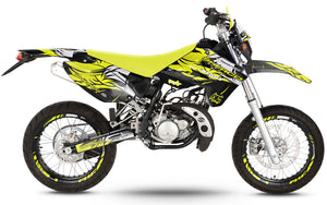 Kit pegatinas 50cc Sherco HRD 2006-2012 Army Runz | pegatinas para moto | personalización 50cc | armysctv