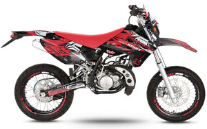 Kit pegatinas 50cc Sherco HRD 2006-2012 Army Runz | pegatinas para moto | personalización 50cc | armysctv