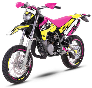 Kit déco 50cc Sherco HRD 2006-2012 Army Victory | autocollants moto | personnalisation 50cc | armysctv