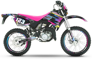 Dekor kit Sherco HRD 50cc 1998-2005 Traum | Motorradaufkleber | Personalisierung 50cc | armysctv
