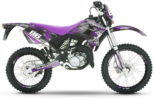 Kit pegatinas Sherco HRD 50cc 1998-2005 Escarcha | pegatinas para moto | personalización 50cc | armysctv