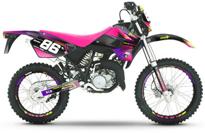Dekor kit Sherco HRD 50cc 1998-2005 Neon | Motorradaufkleber | Personalisierung 50cc | armysctv