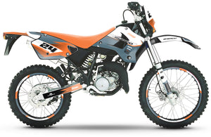 Dekor kit Sherco HRD 50cc 1998-2005 Solitude | Motorradaufkleber | Personalisierung 50cc | armysctv