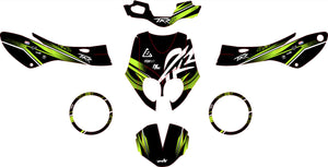 Kit pegatinas 50cc Peugeot TKR / Trekker 2006-2014 Razer | pegatinas para moto | personalización 50cc | armysctv