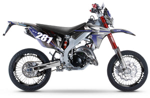 Kit pegatinas 50cc Valenti Racing SM Blast | pegatinas para moto | personalización 50cc | armysctv