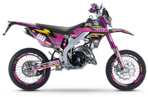 Deko-sett 50cc Valenti Racing SM Army Split | motorsykkelklistremerker | tilpasning 50cc | armysctv