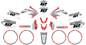 50cc Graphics kit Vent Derapage 2019-2022 Keplar | motorcycle stickers | 50cc customization | armysctv