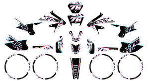50cc Graphics kit Vent Derapage 2021-2022 Army Punch | motorcycle stickers | 50cc customization | armysctv