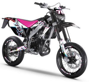 50cc Graphics kit Vent Derapage 2021-2022 Army Punch | motorcycle stickers | 50cc customization | armysctv