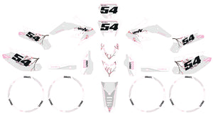 50cc Graphics kit Vent Derapage 2021-2022 Army Sakura | motorcycle stickers | 50cc customization | armysctv