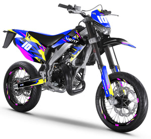 50cc Graphics kit Vent Derapage 2021-2022 Army Tacker | motorcycle stickers | 50cc customization | armysctv