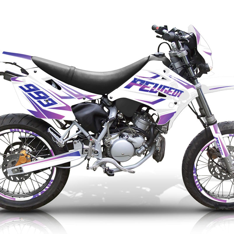 Dekor kit 50cc Peugeot XP6 2004-2010 Kalt | Motorradaufkleber | 50cc Personalisierung | armysctv