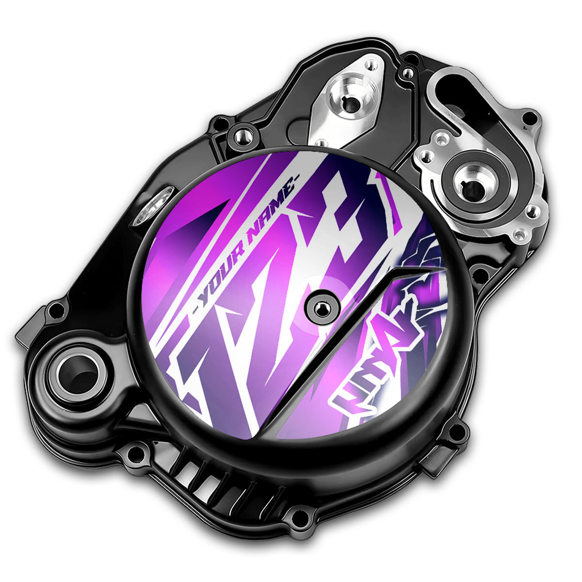 Kit déco Carter moteur Minarelli Am6 100% personnalisé