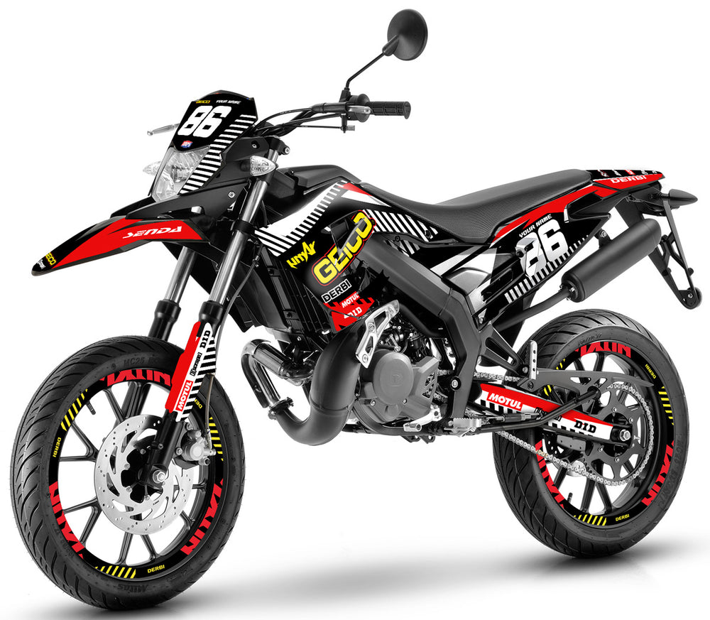 Graphic decals Derbi - Customize your 50cc motorcycle – armysctv