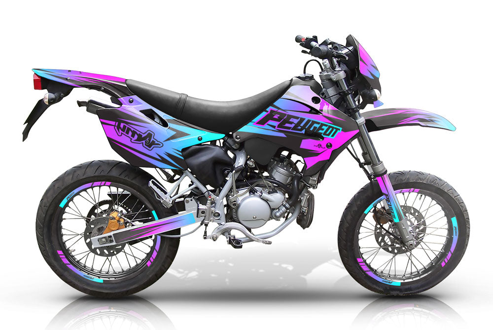 Kit Déco Peugeot Scooter & Moto 50cc (Tous Modèles) | Kisbee, XP6, Speedfight