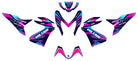 50cc Graphics kit Yamaha Aerox / MBK Nitro 2013-2019 Crazy Pink | motorcycle stickers | 50cc customization | armysctv