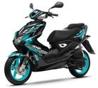 50cc Graphics kit Yamaha Aerox / MBK Nitro 2013-2019 Seventh | motorcycle stickers | 50cc customization | armysctv