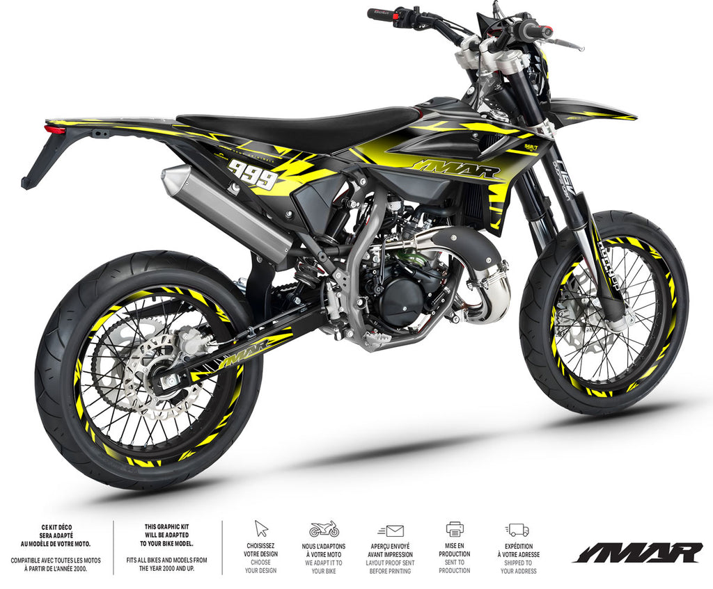 Graphics kit Beta 50cc RR 2021-2025 Eighth
