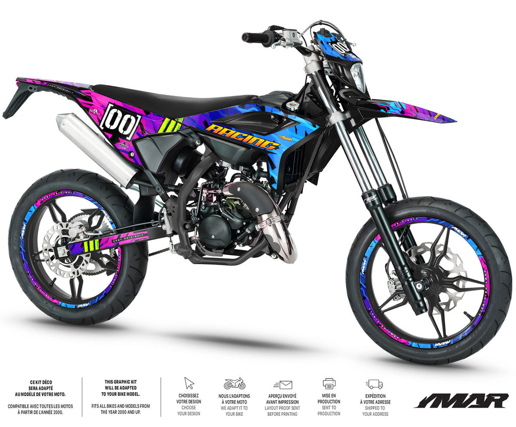 Graphics kit Beta 50cc RR 2021-2025 Sparkler