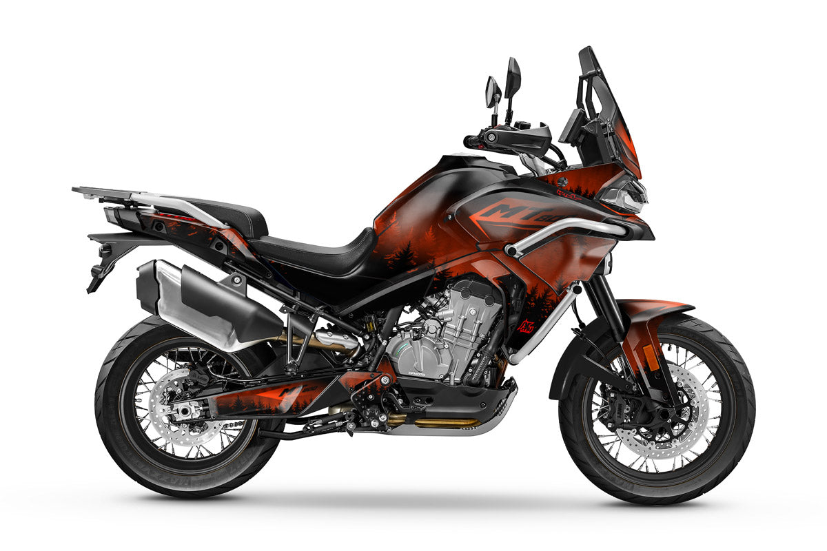 Kit pegatinas CF Moto 800 MT Explore / Sport+ 2023-2026 Bosque