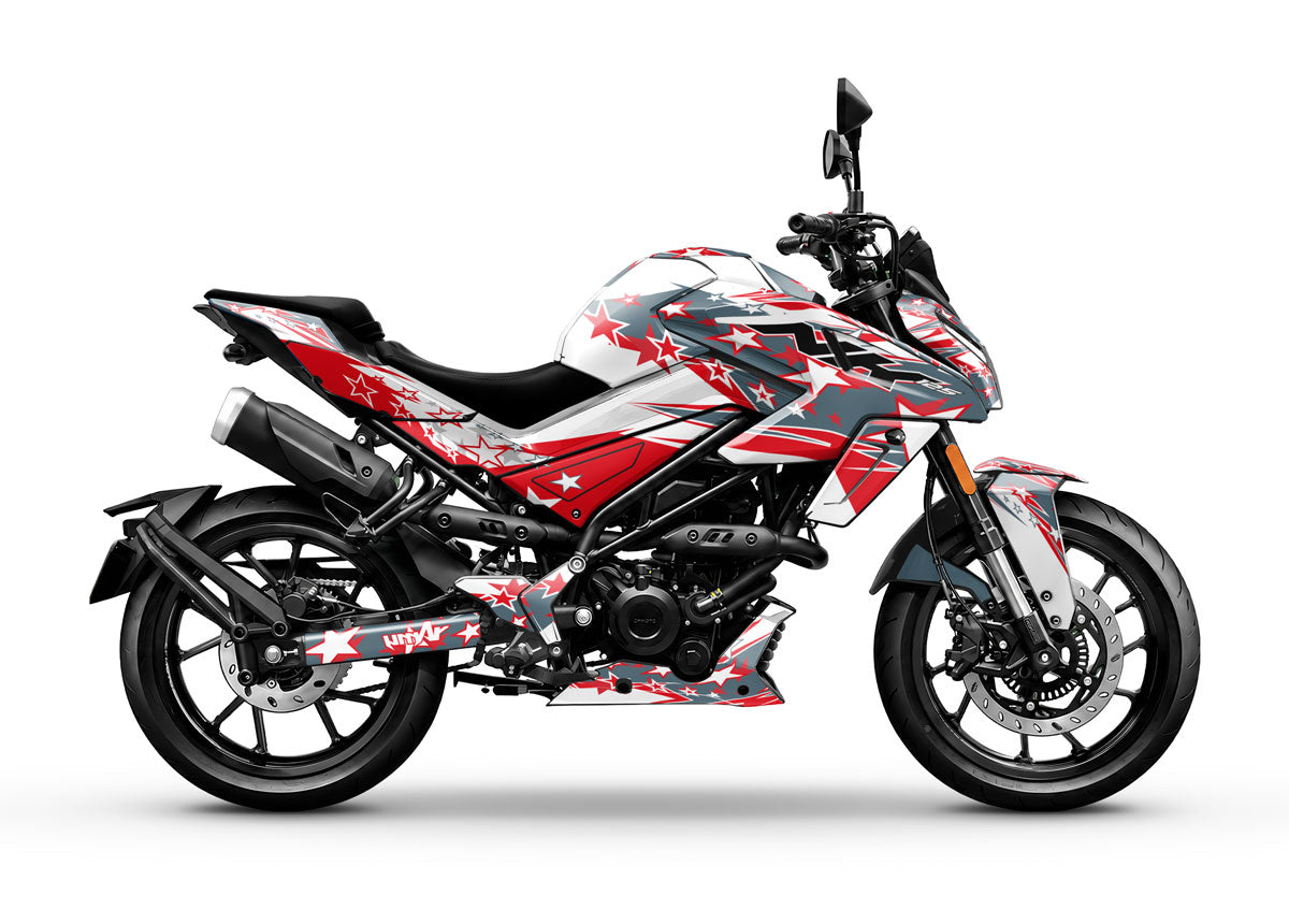 Dekor kit CF Moto 125 NK 2024-2026 Bruizer
