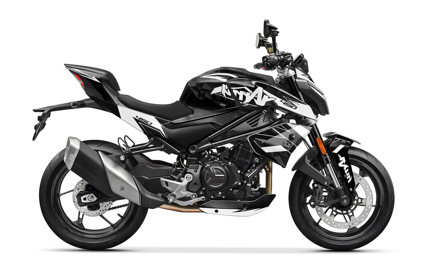 Kit déco CF Moto 450 NK 2023-2026 Whiblaz