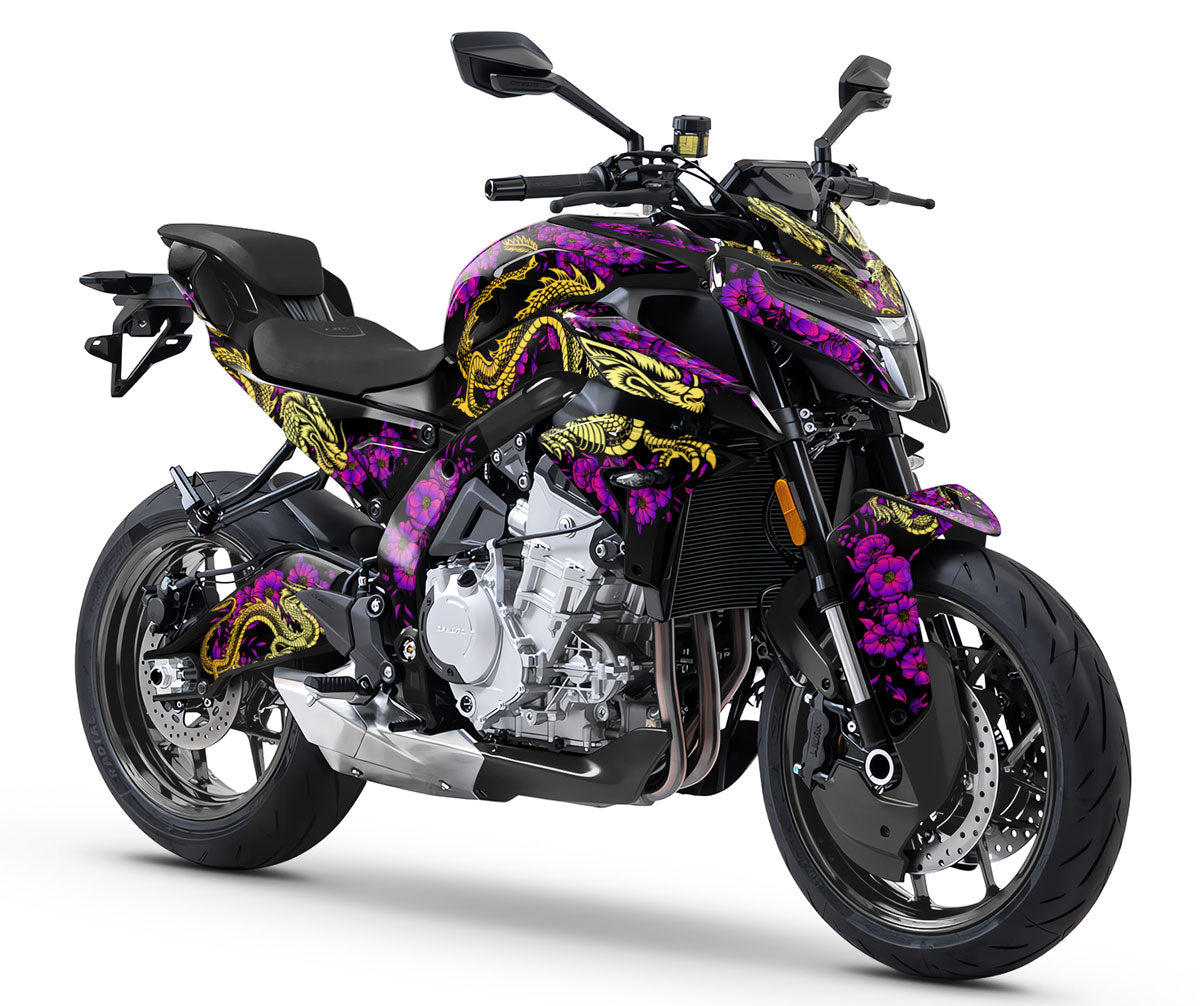 Deko-sett CF Moto 675 NK 2025–2026 Dragoflow