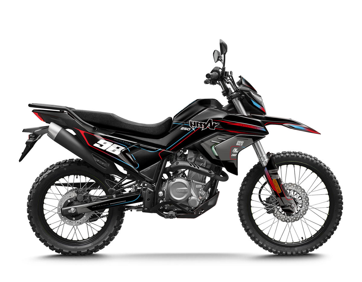 Kit déco CF Moto 250 Dual 2026 Anubis