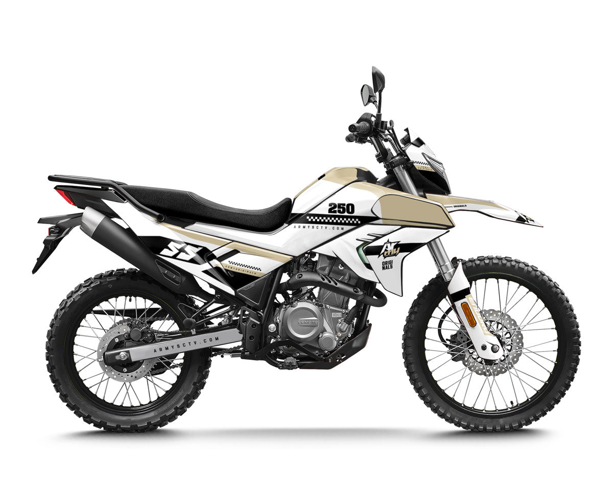 Kit déco CF Moto 250 Dual 2026 Elita