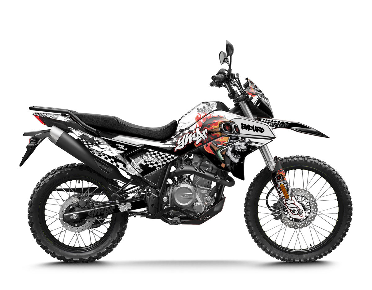 Kit déco CF Moto 250 Dual 2026 Skullfast