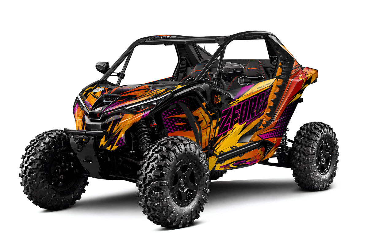 Kit pegatinas CF Moto ZForce Z10 2025-2026 Flamez