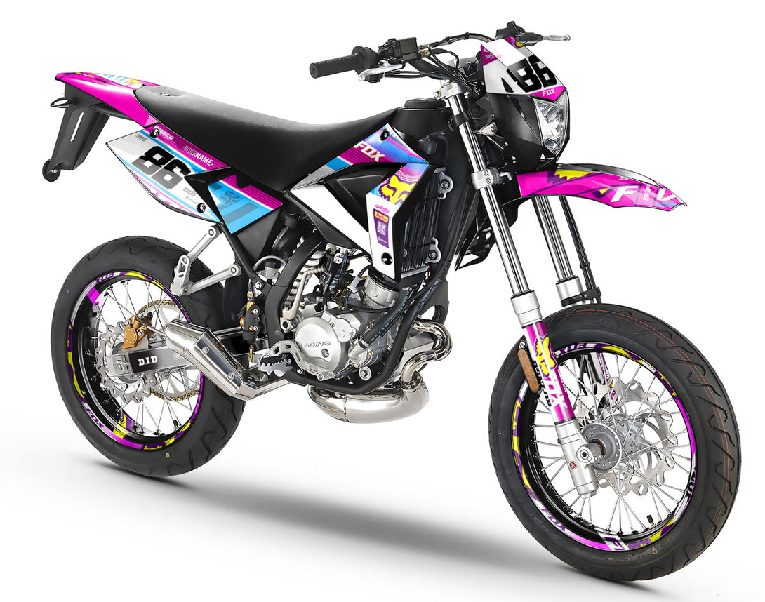 Kit déco 50cc CPI SMX 2005-2015 Pink Fox