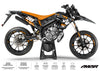 Kit déco 50cc Derbi Senda xtreme 2018-2025 Army Speeder