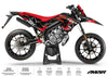 Deko-sett 50cc Derbi Senda xtreme 2018-2025 Army Fox