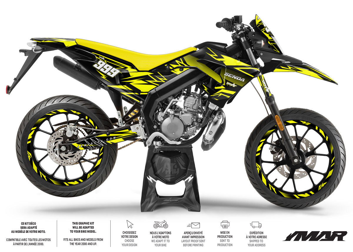 Kit de plásticos Derbi Senda X-Treme (desde 2018) - S.L.U