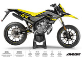 50cc Graphics kit Derbi Senda xtreme 2018-2025 Army Stuff
