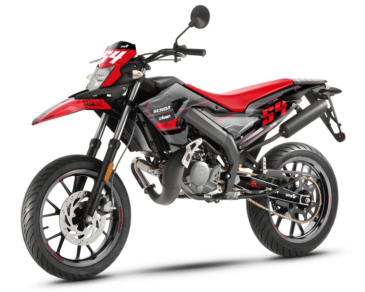 50cc Graphics kit Derbi Senda xtreme 2018-2025 Army Stuff
