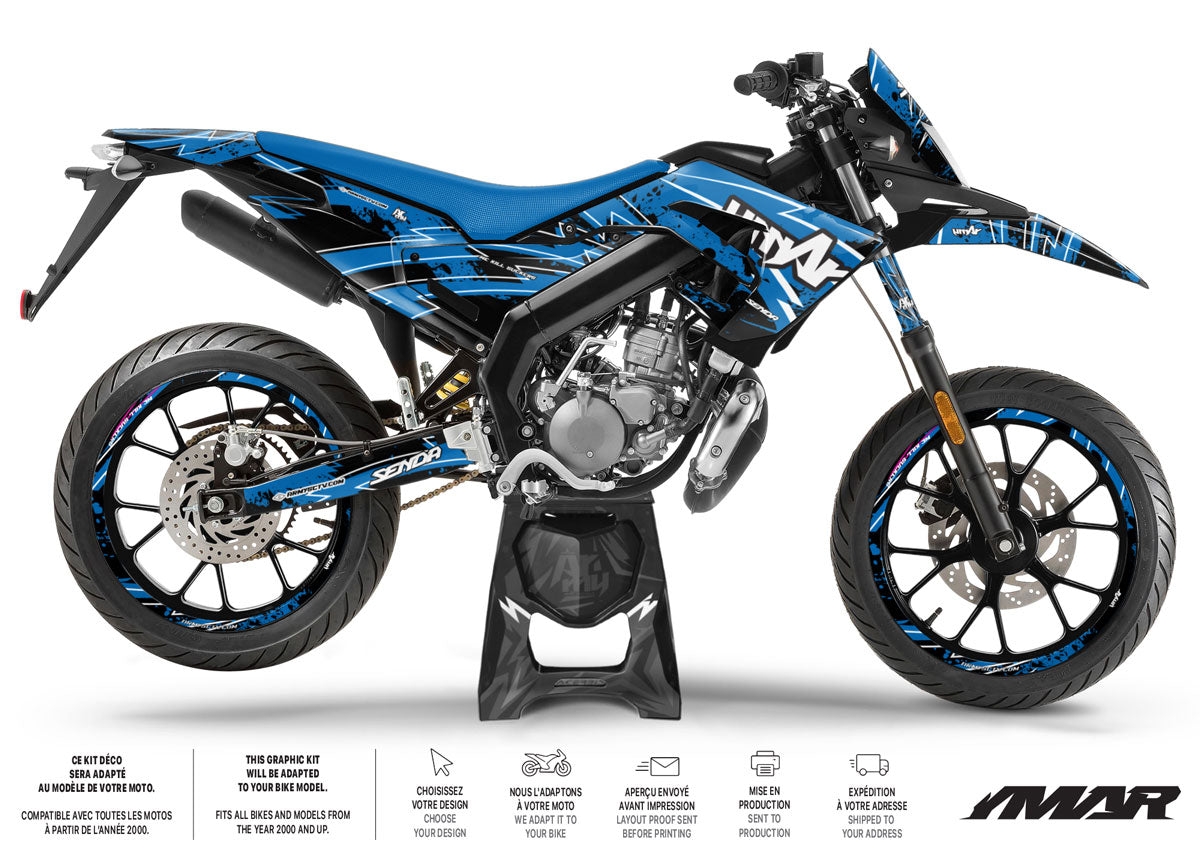 TNT nieuwe kuipkit voor derbi 50 senda xtrem motorfiets TNT nieuwe kuipkit voor derbi 50 senda xtrem motorfiets
