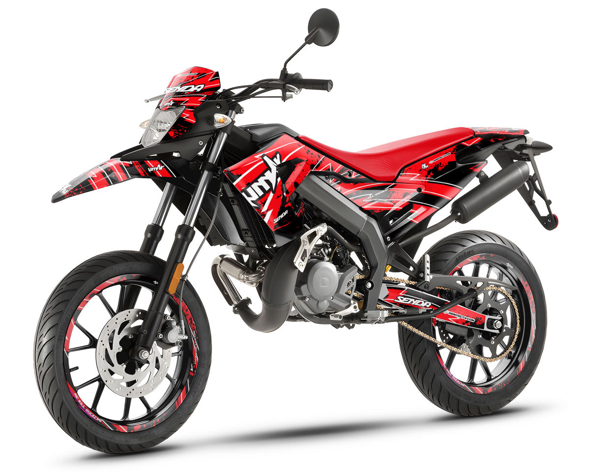 Kit déco 50cc Derbi Senda xtreme 2018-2025 Army Velocity