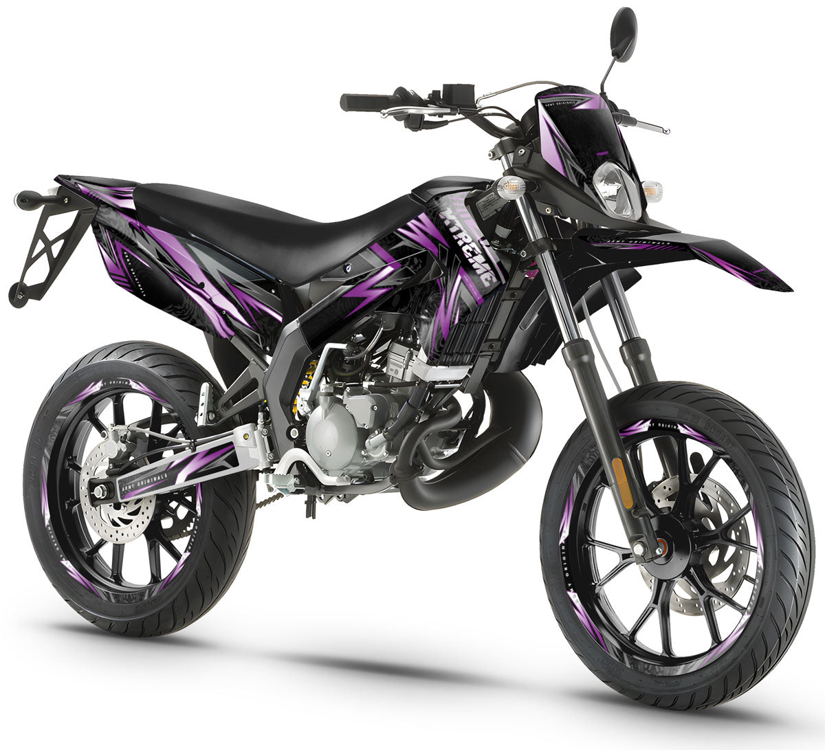 Kit déco 50cc Derbi Senda xtreme 2011-2017 Alpha