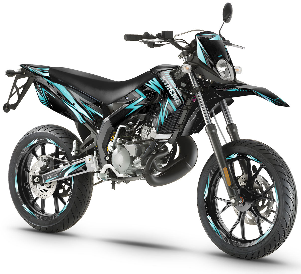 Kit déco 50cc Derbi Senda xtreme 2011-2017 Alpha