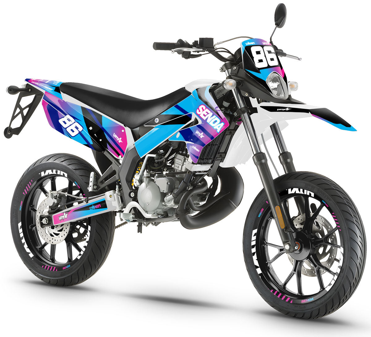 Kit pegatinas 50cc Derbi Senda xtreme 2011-2017 Army Blast