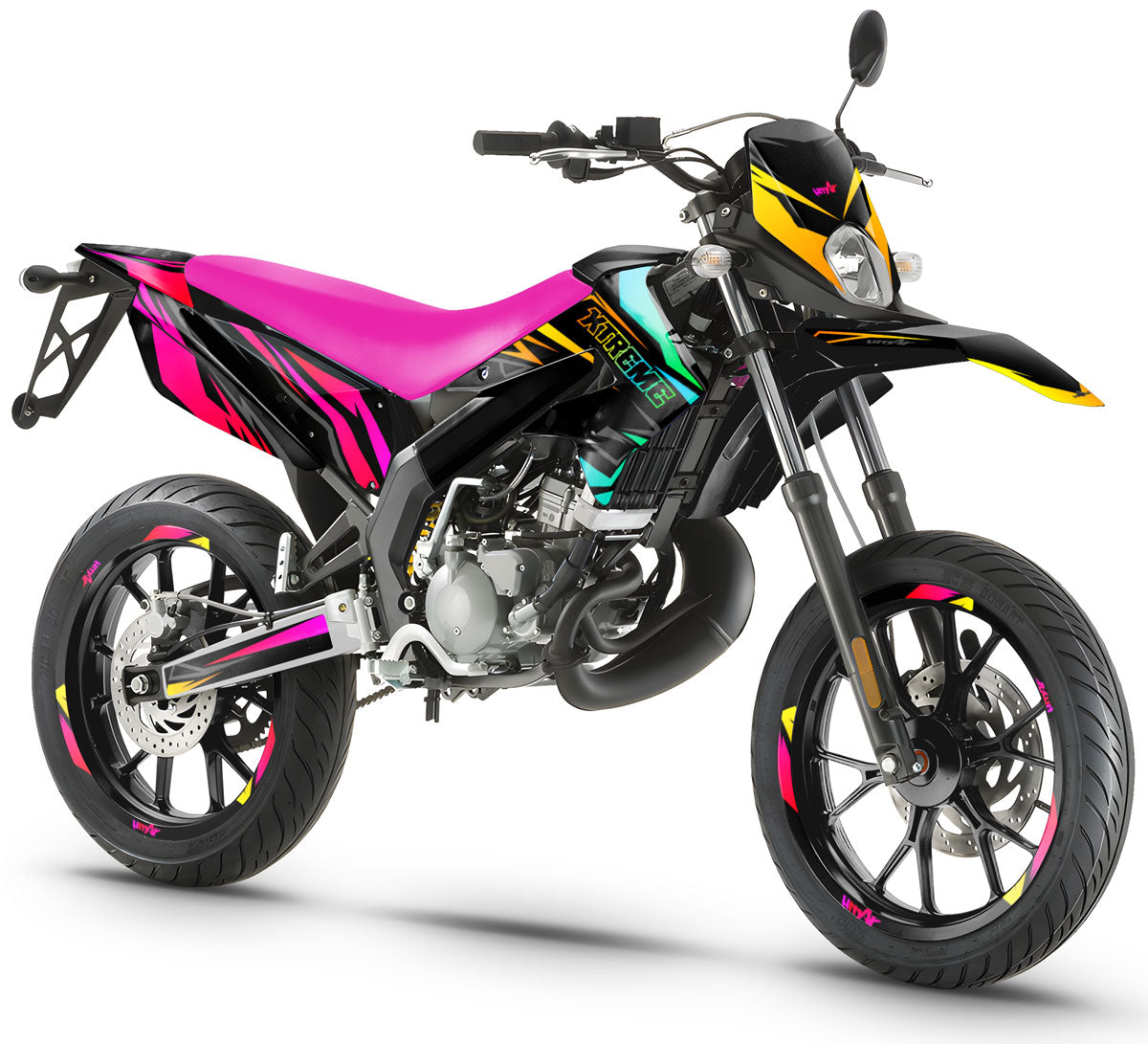 Kit pegatinas 50cc Derbi Senda xtreme 2011-2017 Eclipse