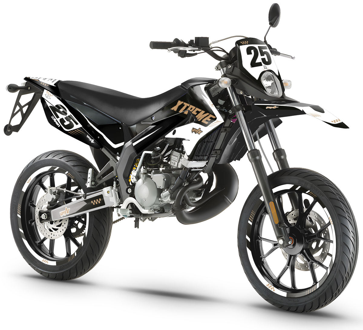 Kit pegatinas 50cc Derbi Senda xtreme 2011-2017 Runfast