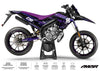 Kit pegatinas 50cc Derbi Senda xtreme 2018-2025 De oro y platino