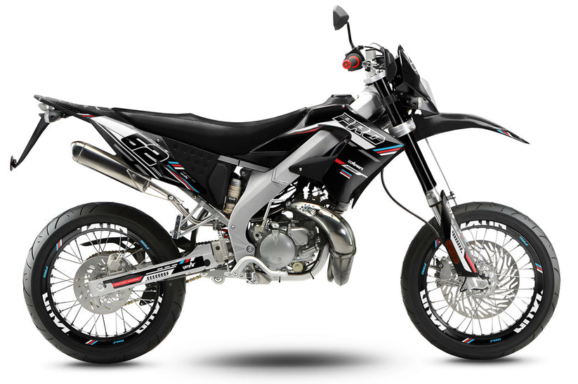 Graphic decals Derbi DRD Pro 50cc Black Cat - Mysterious and striking ...