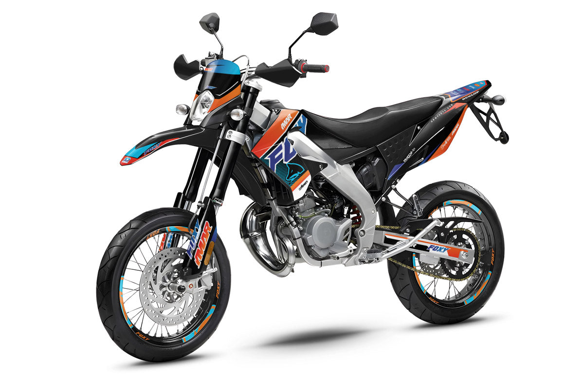 Kit pegatinas 50cc Derbi DRD Pro Orange Fox