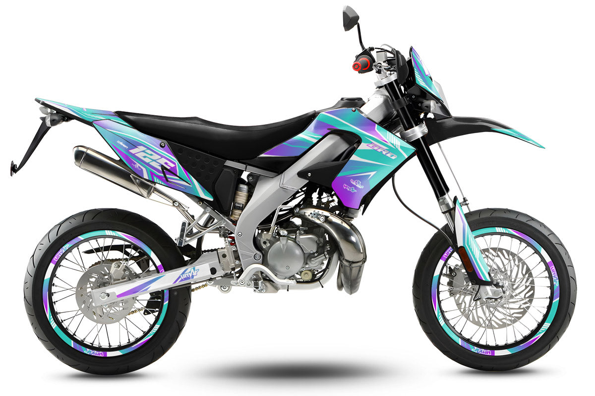 Kit déco 50cc Derbi DRD Pro Mx Sky