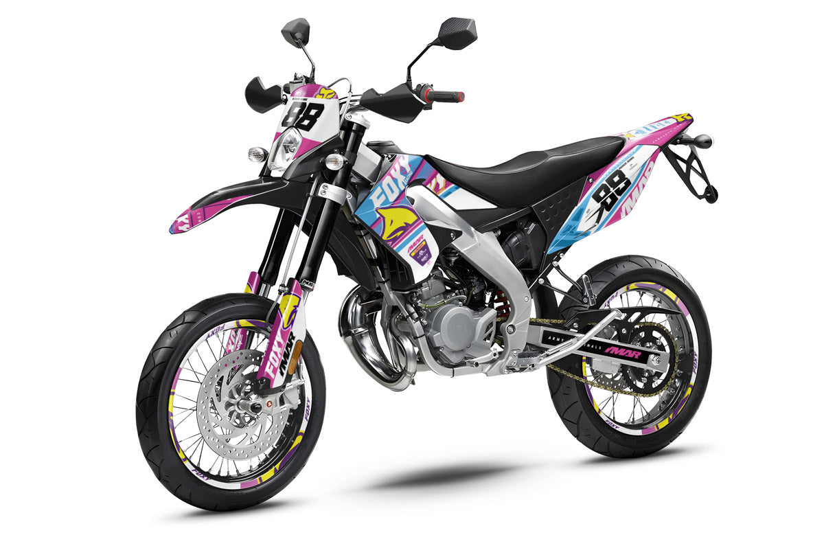 Kit déco 50cc Derbi DRD Pro Pink Fox